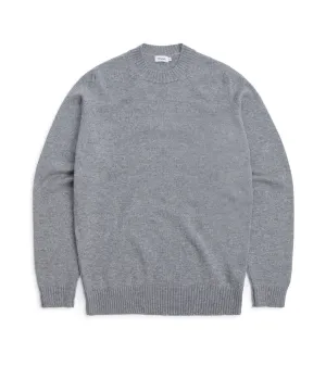 Trunk Dover Cashmere Crew Neck Sweater: Grey SkinFriendlyElastic Versatile Fashion
