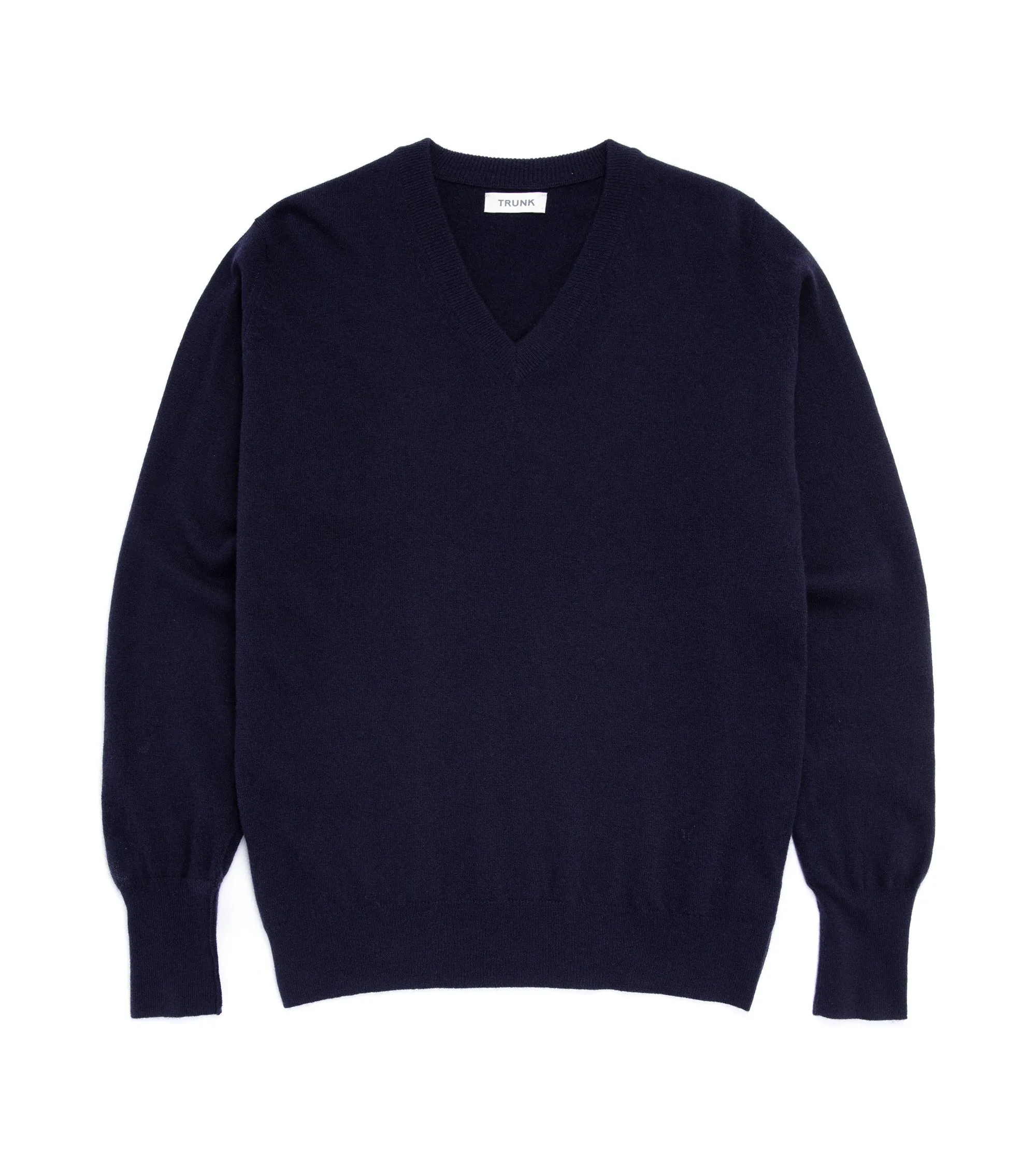 FadeResistant Trunk Walden Geelong V Neck Sweater: Navy