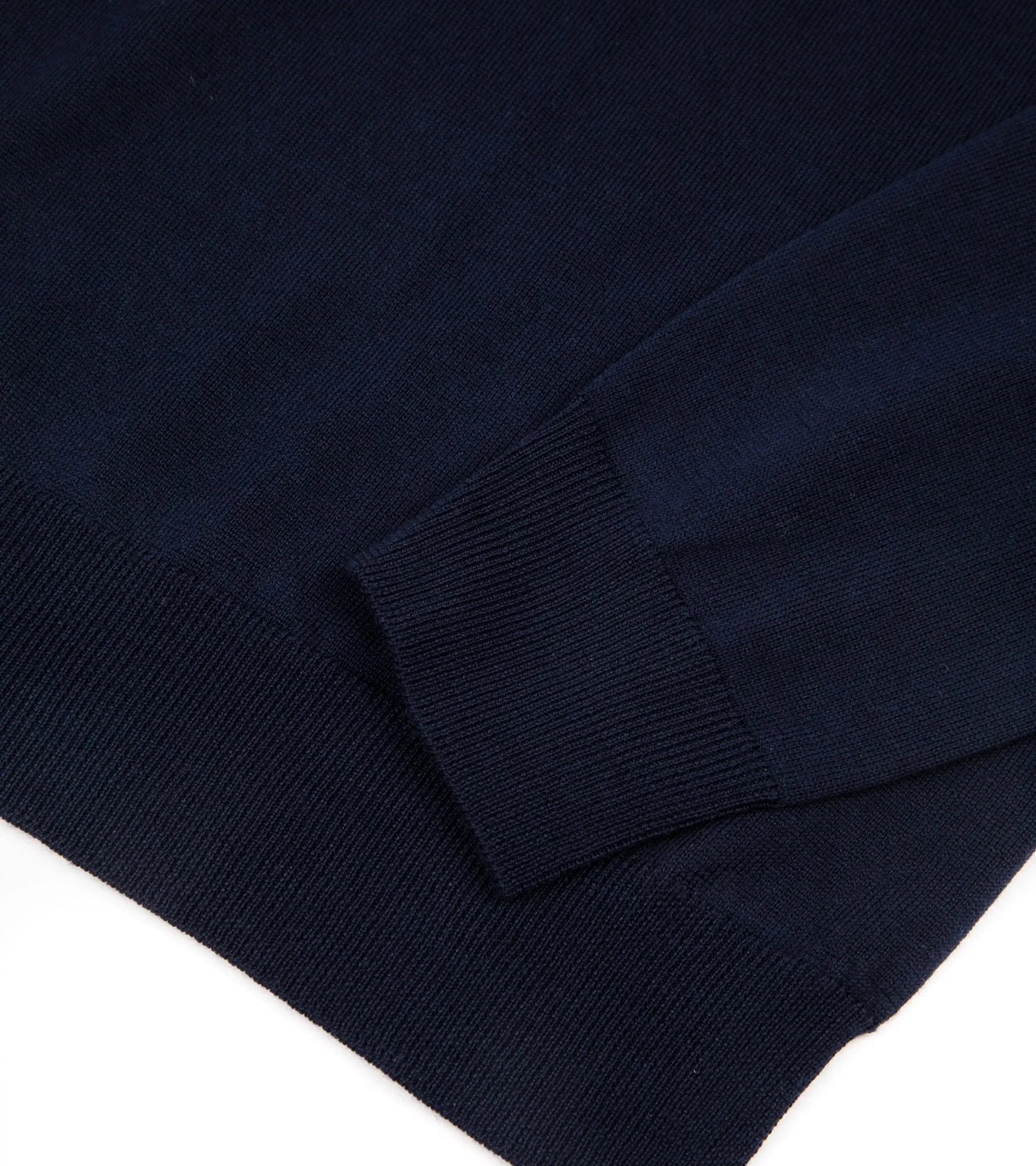 Trunk William Merino Roll Neck Sweater: Navy Weekend Wear