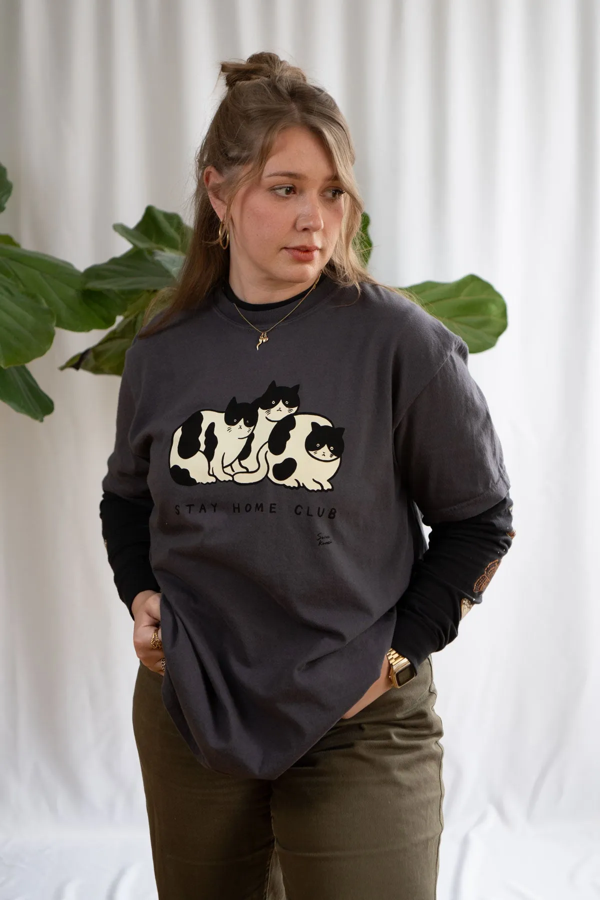 Tuxedo Cats T-Shirt Comfy Stretch Wear monochromatic