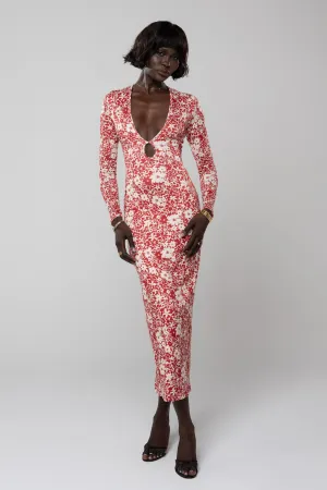 Sleek Motion Twiggy Dress in Magnolia