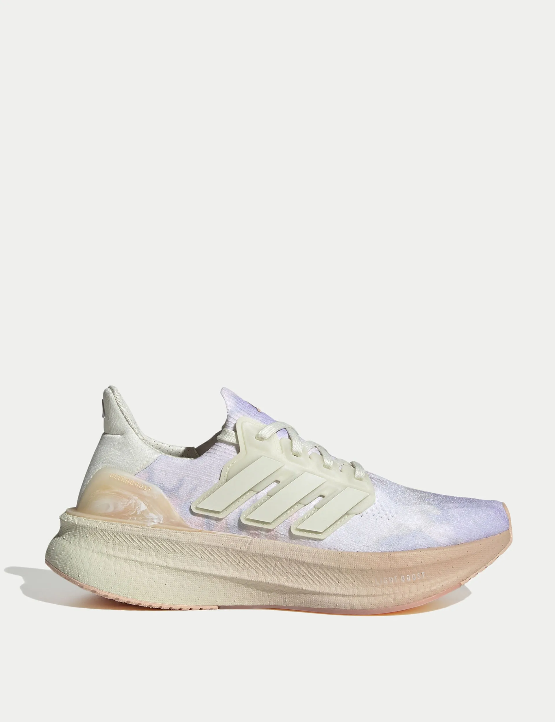Non Marking Outsole fair - themed running shoes Ultraboost 5 Tie-Dye Shoes - Warm Vanilla/Ivory/Purple Tint