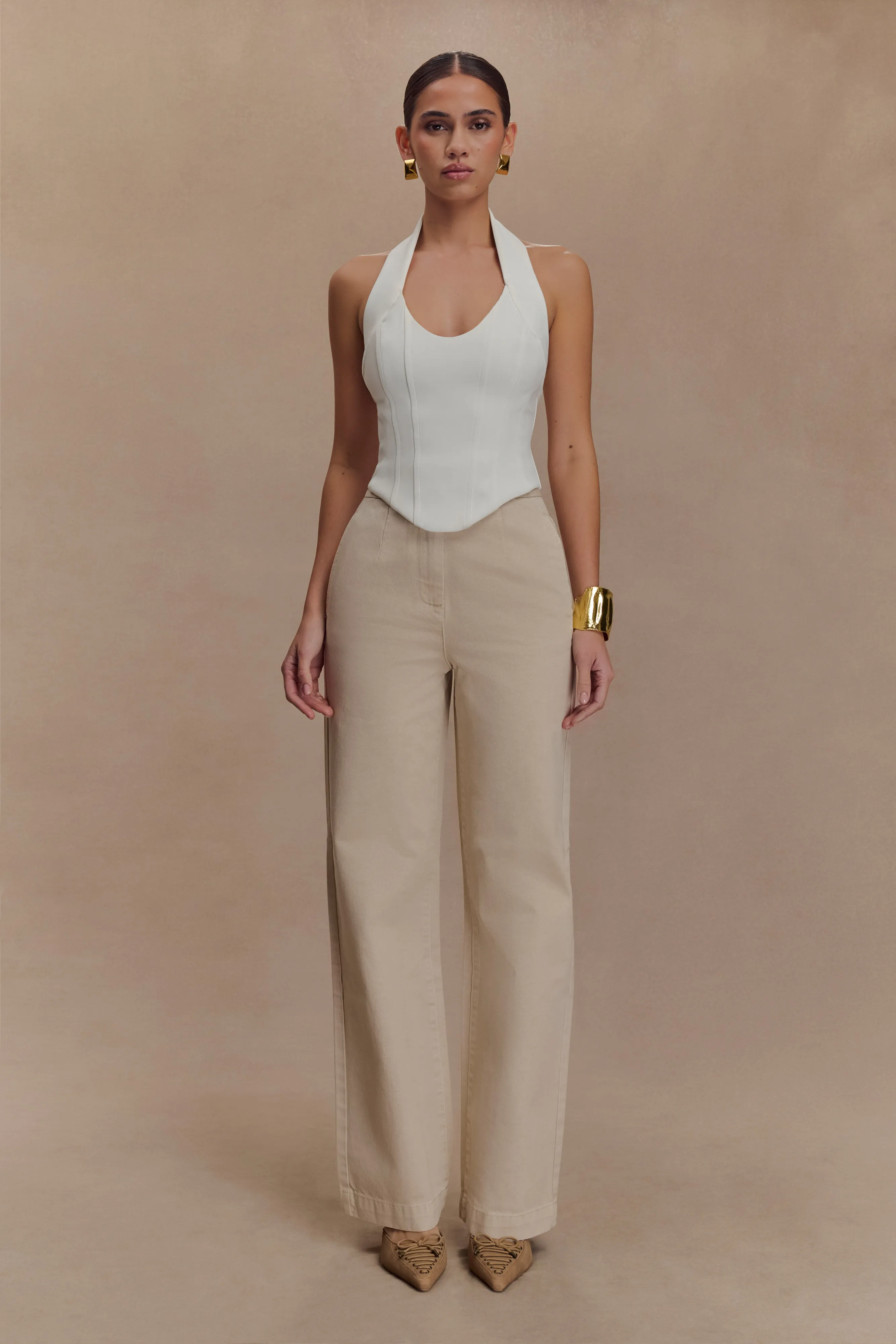 Rayne Wide Leg Denim Jeans - Stone Wash Sustainable Denim Production All Fit Use