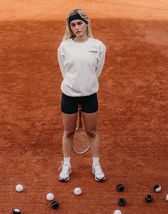 Outdoor Minimal Trendy Comfort Clubhouse Crew in Ultra White