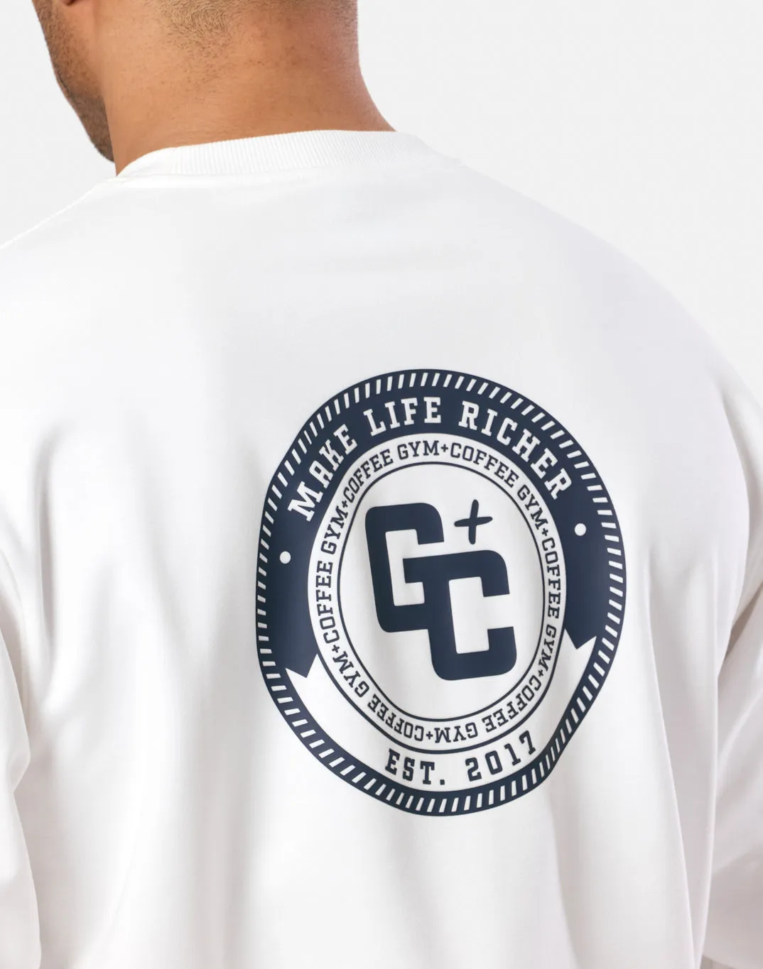 Clubhouse Crew in Ultra White Tall Fit