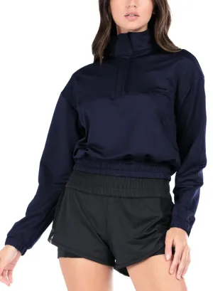Mock Pullover Elegant and Relaxed Perfect Fit