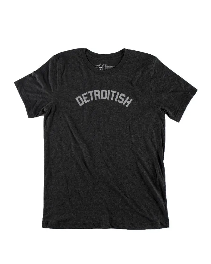 Durable Knit Structure Ink Detroit - Detroitish Tri Blend T-Shirt - Available in 6 Colors