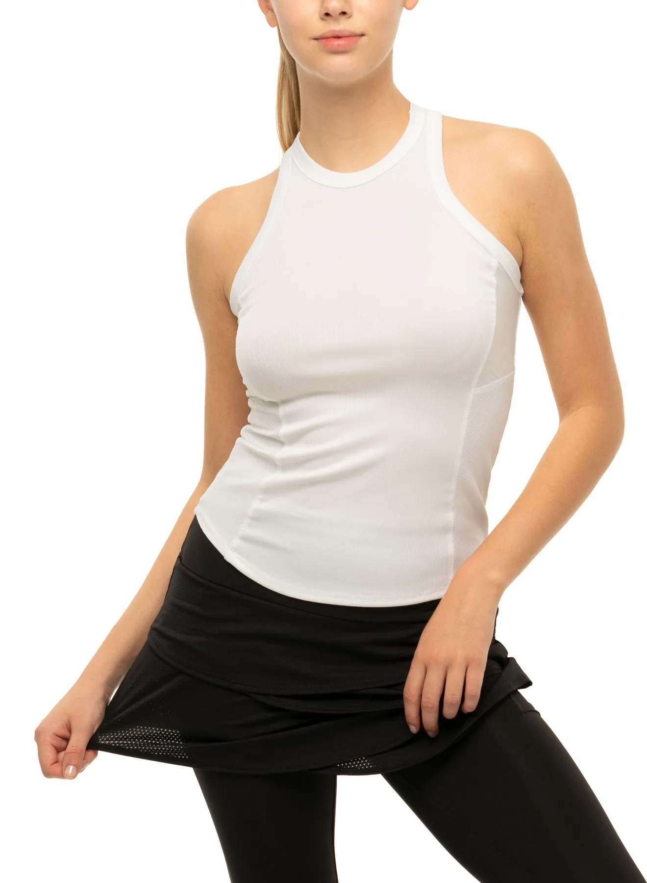 One Love Rib Tank Multi Directional Stretch Breathable Fit Wear