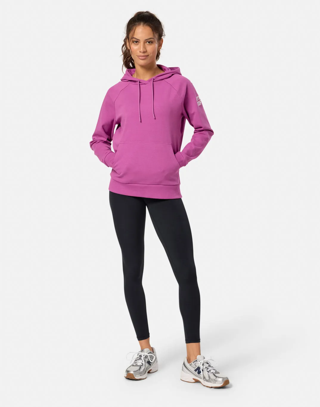 product family togetherness Chill Hoodie in Crisp Pink