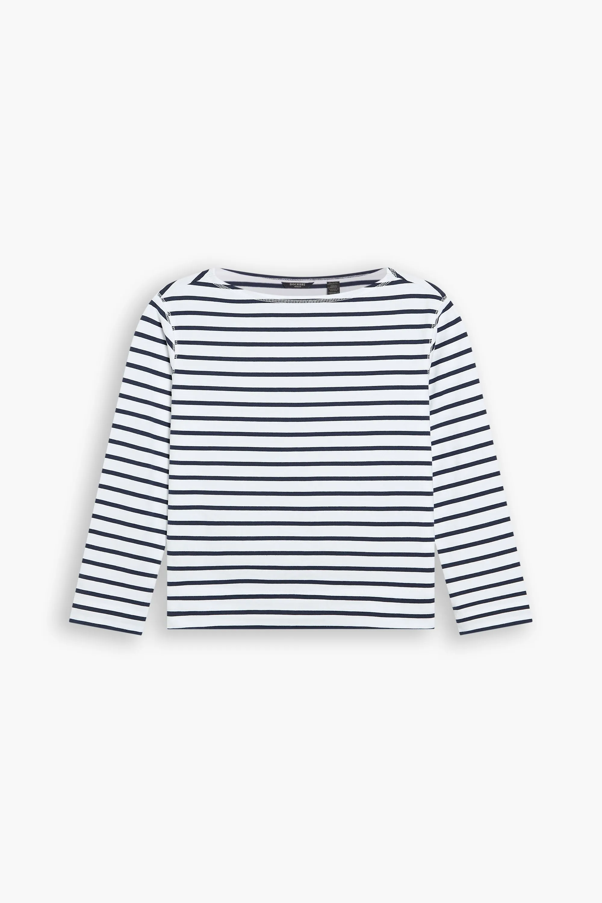 Boatneck Tee, Regular Fit Ergonomic Cut