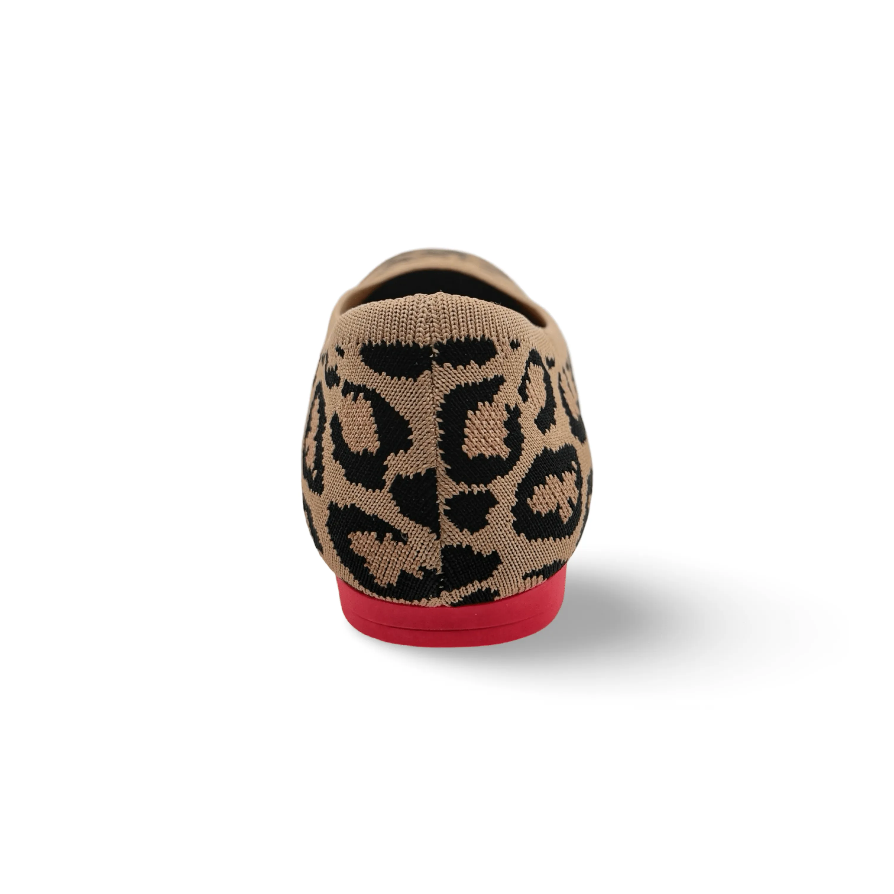 Niki Leopard Knit Fabric Flat Torsion control Kind Step