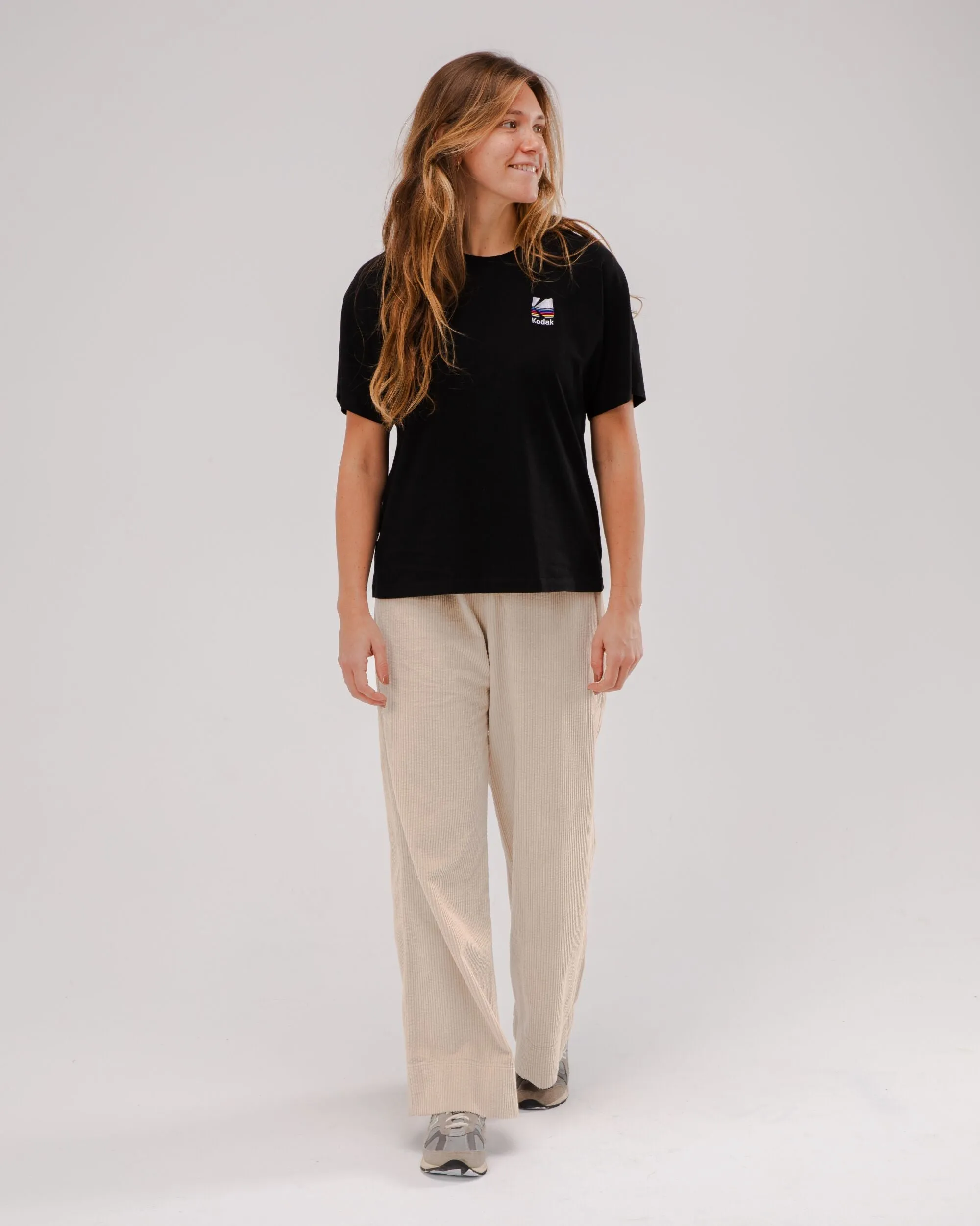 Kodak Color Oversize Tee Black OversizedSilhouette