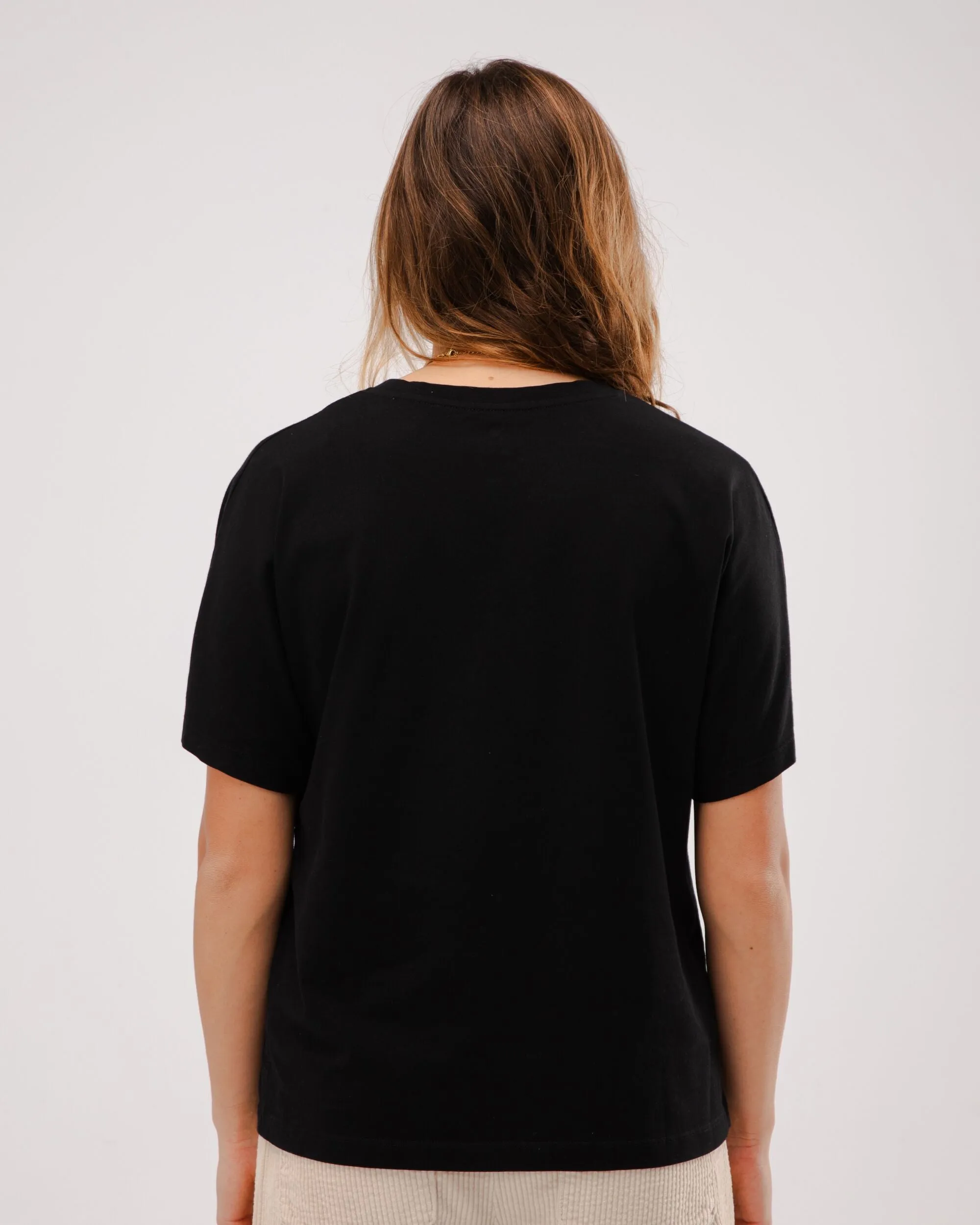 easy to pair Kodak Color Oversize Tee Black