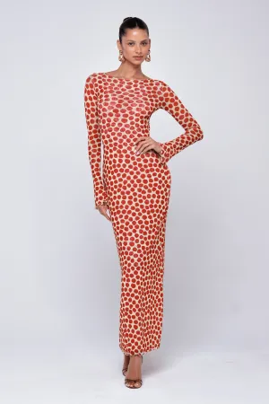 Casual Feel Sylvia Dress in Campari