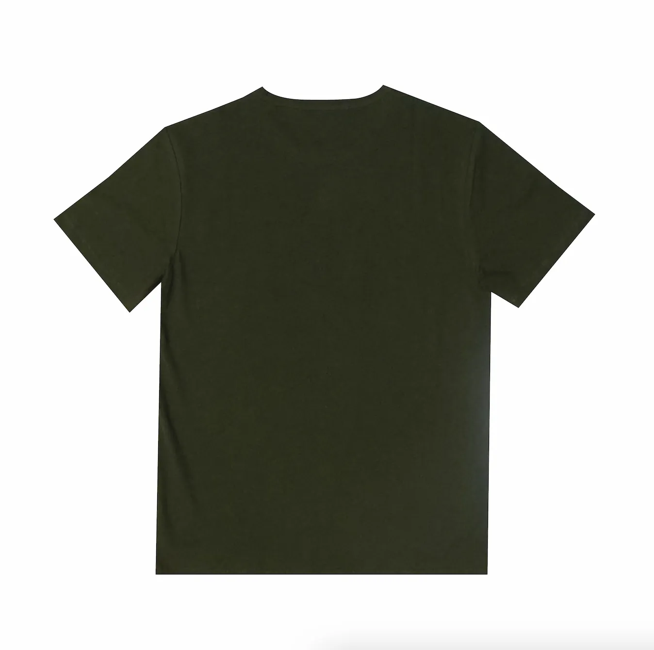 Linen & Cotton T-Shirt - Green Sporty Comfort