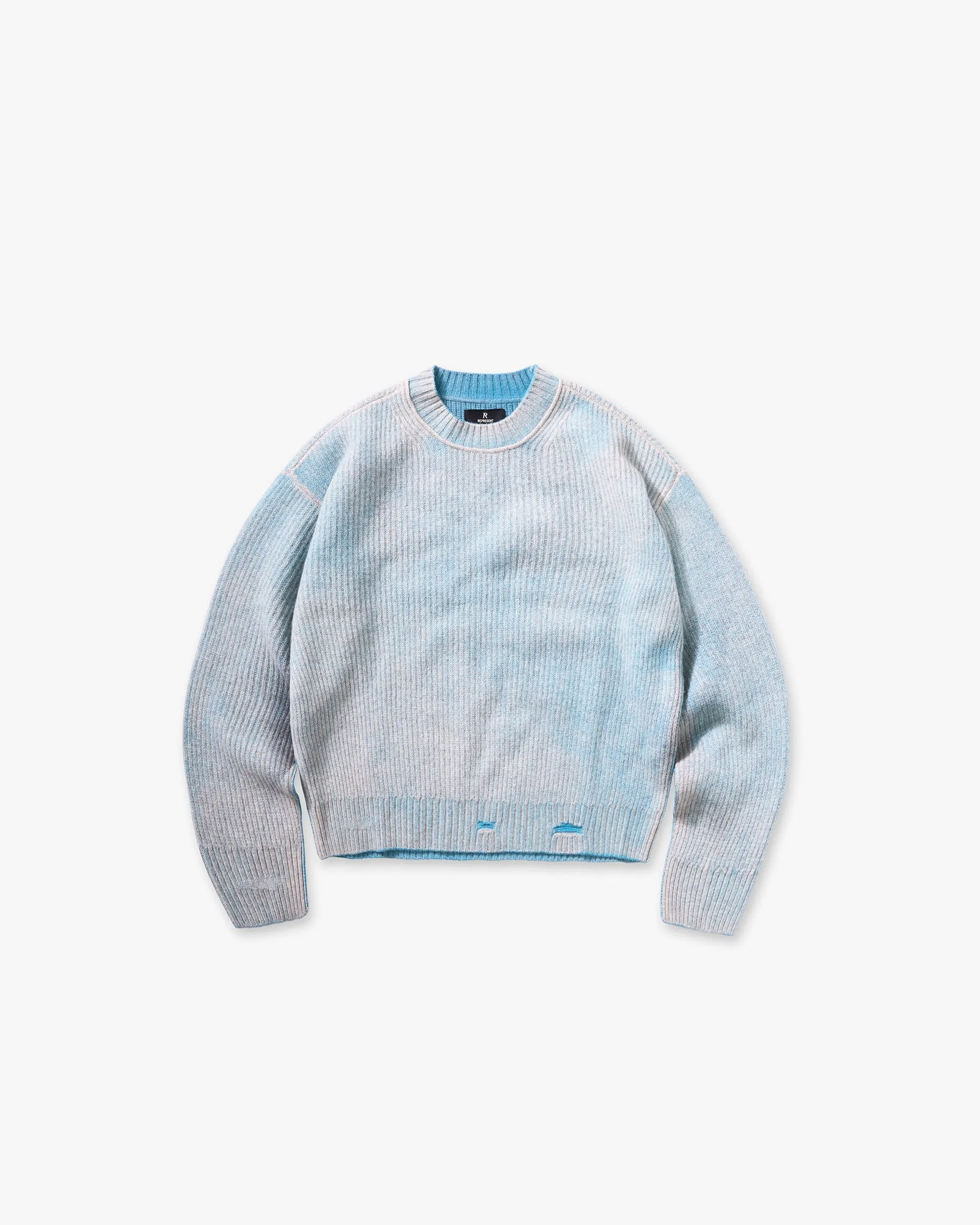 Reversible Fade Out Sweater - Cloud Calm Wave