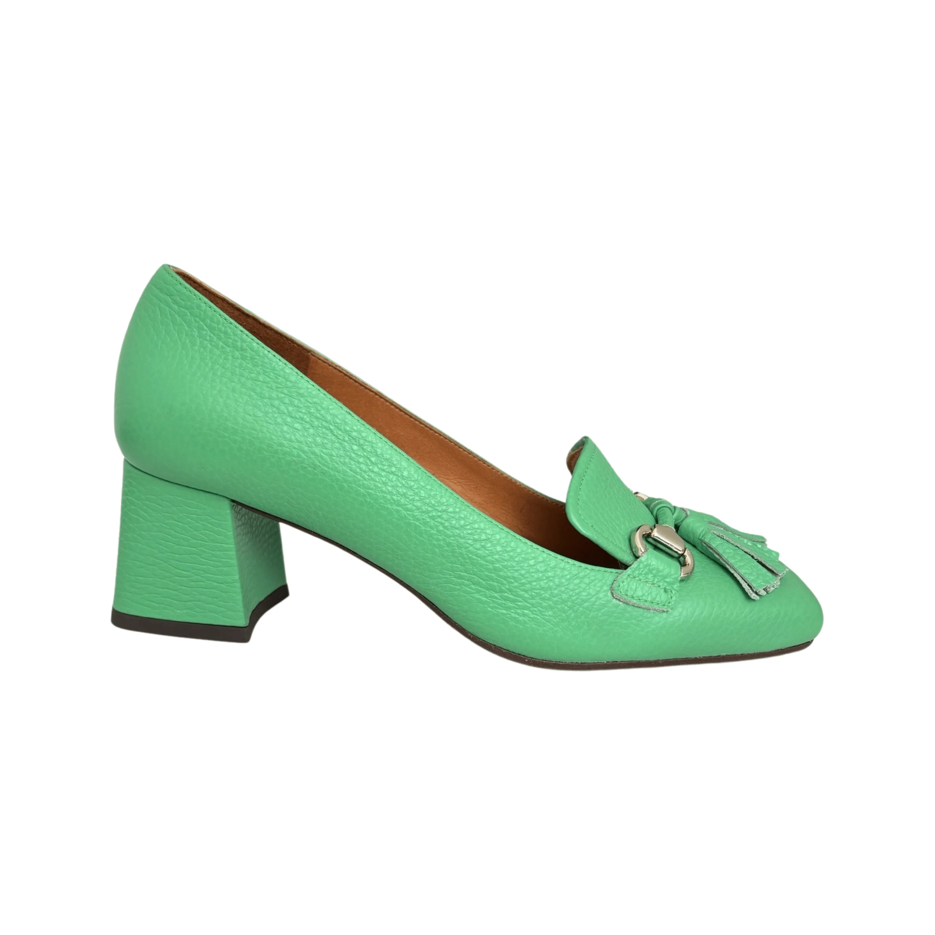 Wide Path Vuolin Green Heel Loafer