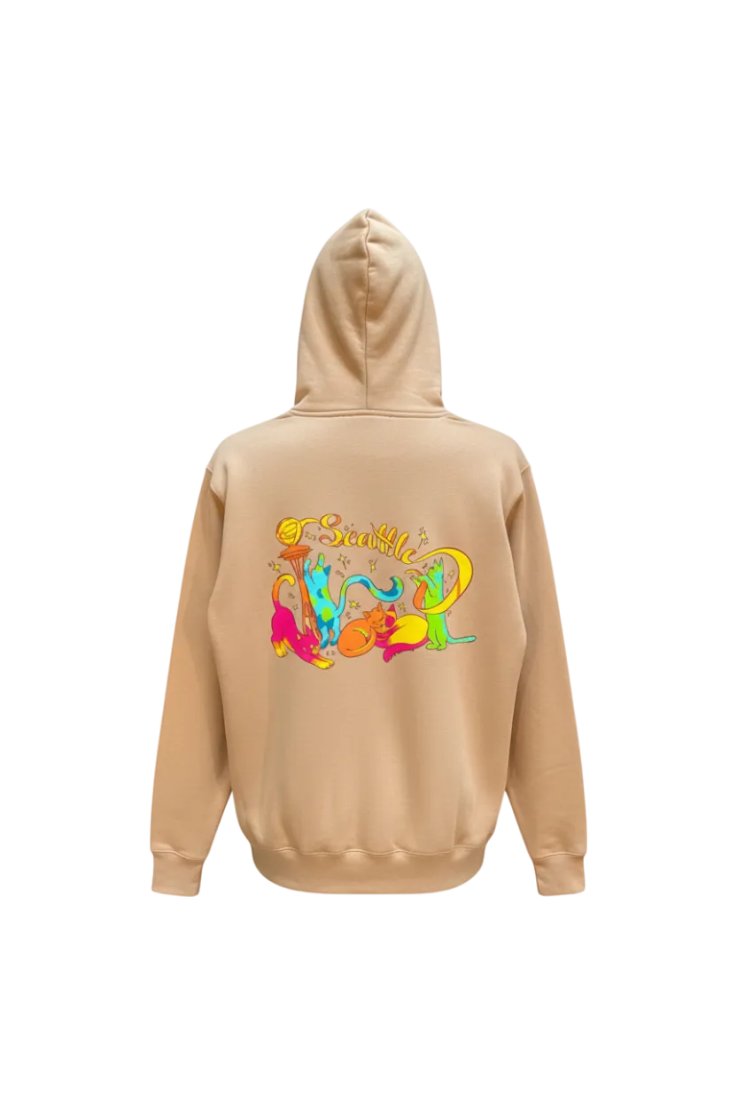 Generic suitable for casual events 2025 Limited Edition Space Needle ECCC Zip Hoodie