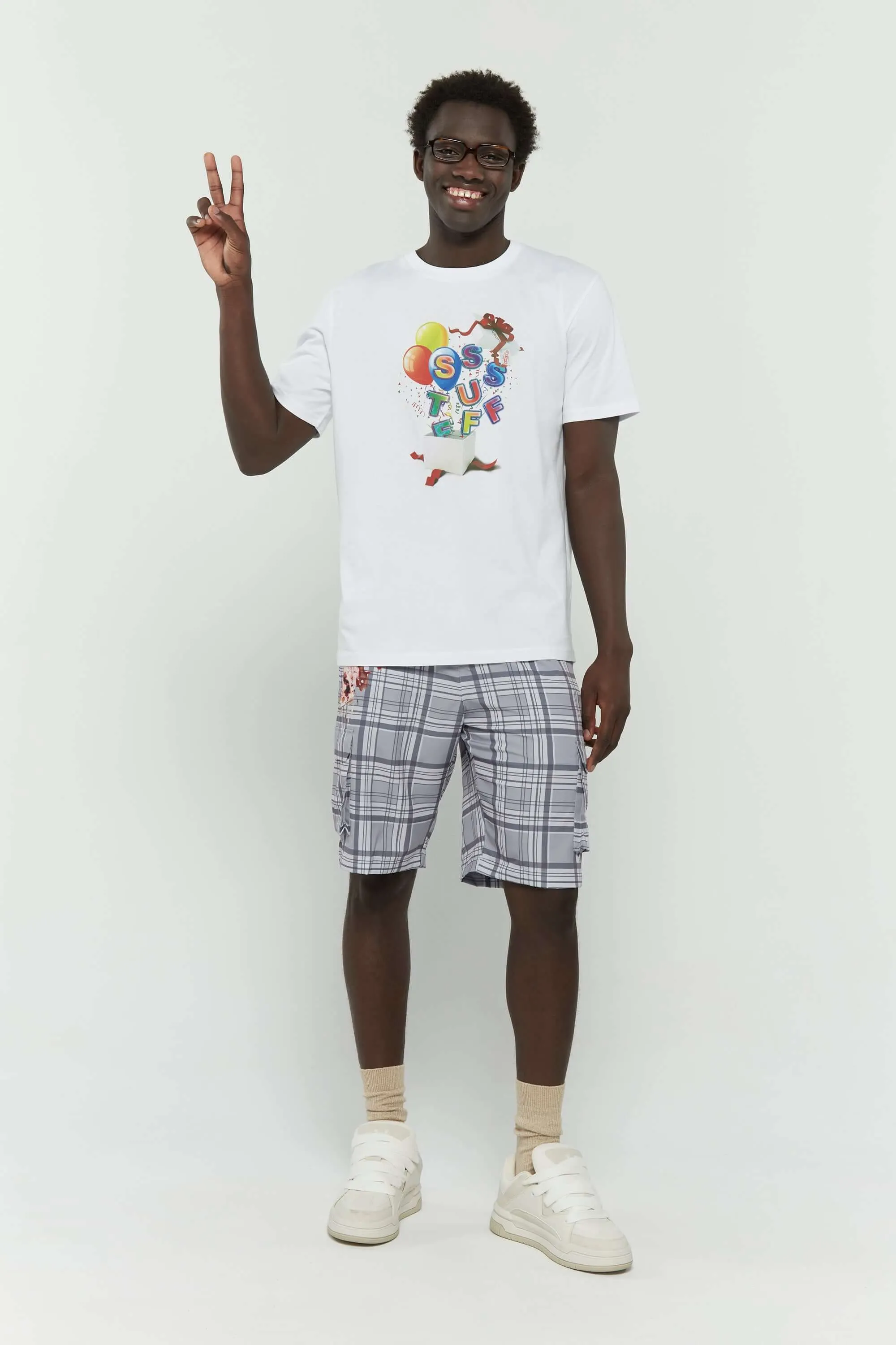 Smooth Finish Bday Ballons Gift Tee