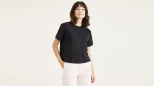 Women's Regular Fit Crew Tee Good stretch