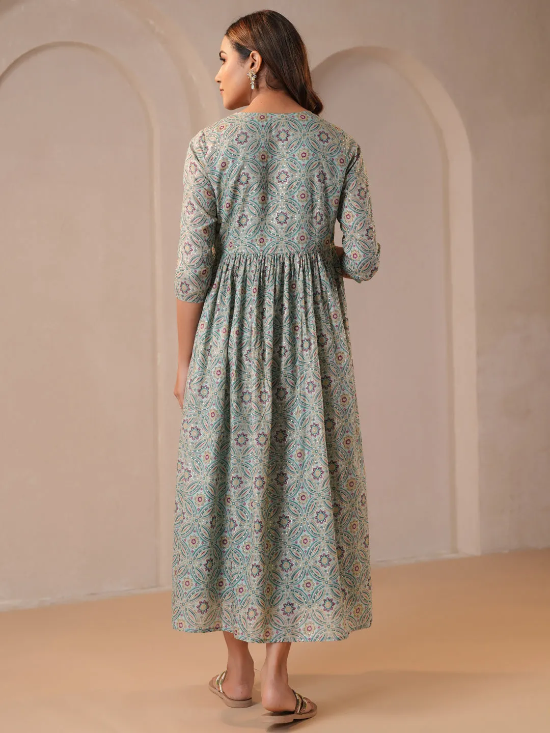 Move Easy QuickDryTechnology Women's Teal Maternity Dress with Jacket