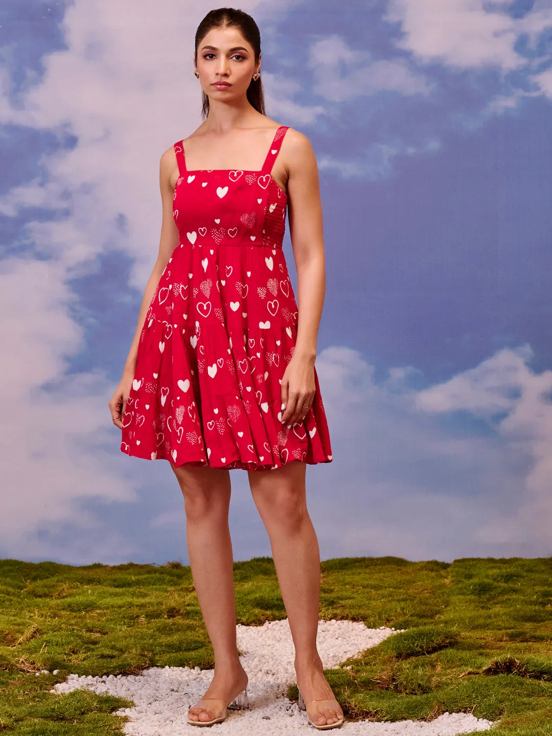 Women's tier style shirt dress Street Style