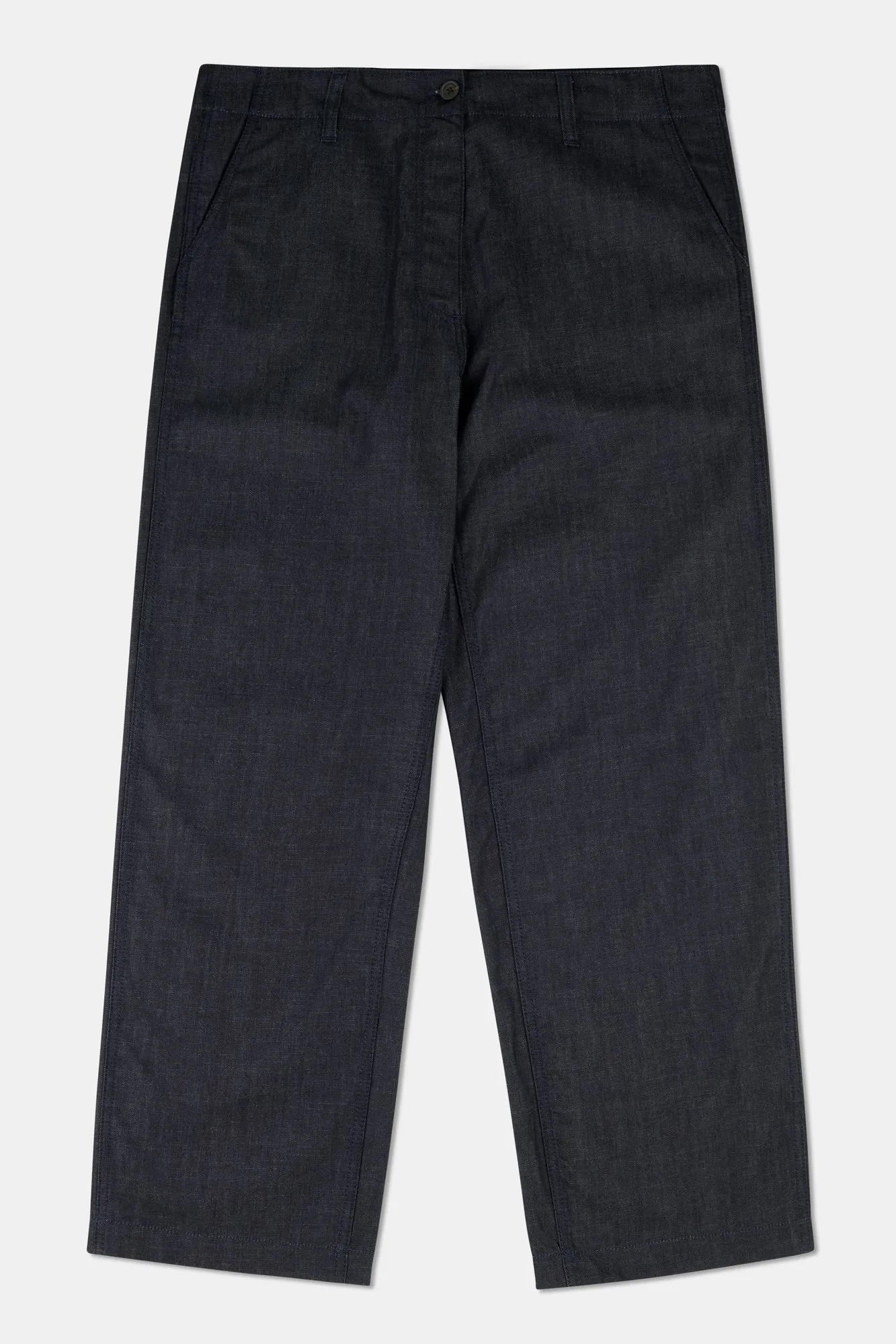 NoBuckleDesign Women's Work Trousers - Indigo Denim