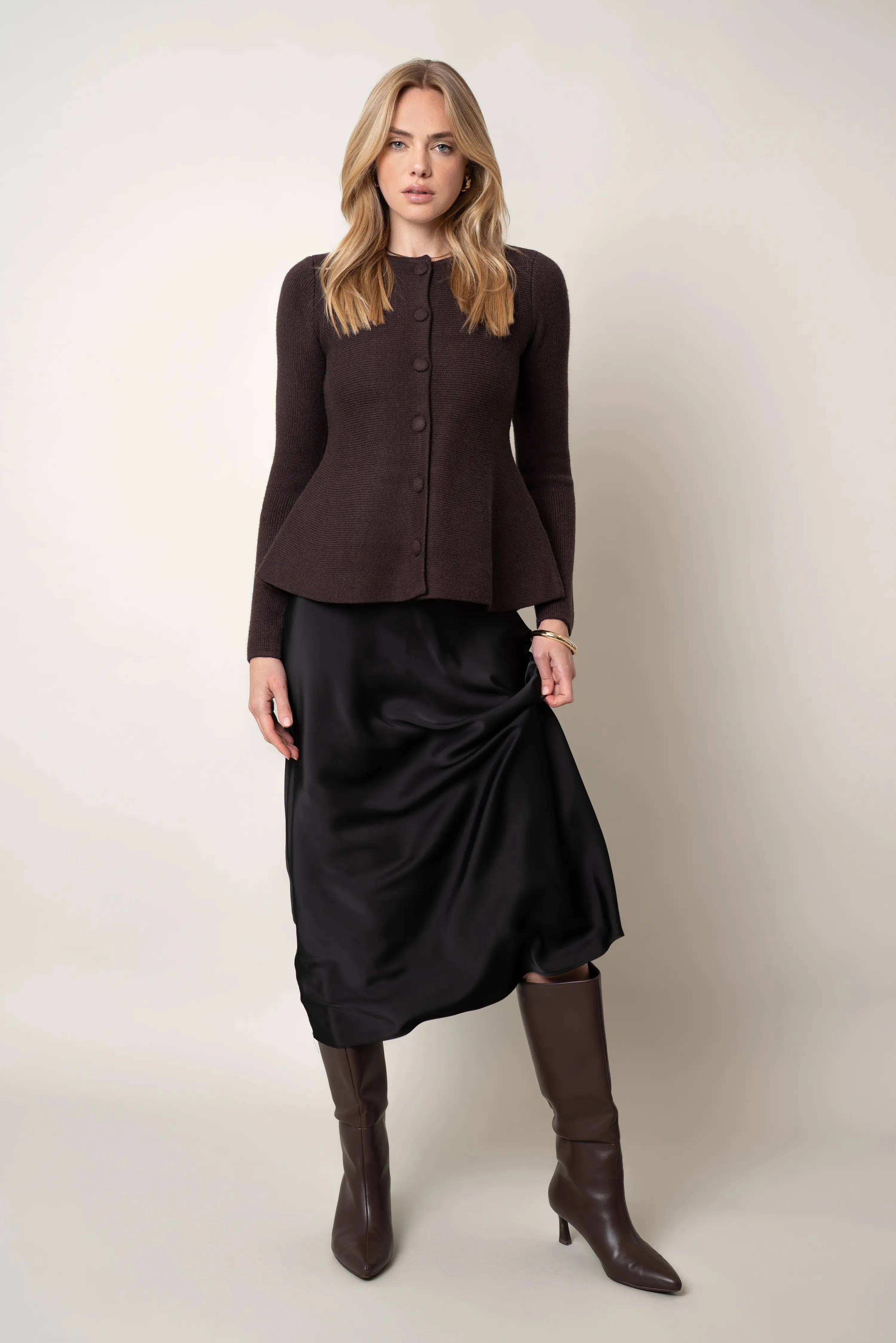 The Sculpted Button Jacket Lightweight Layering SmoothEdging