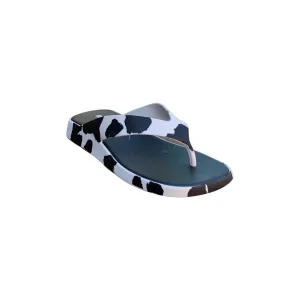 Brave Flip Flop Black/White Non Slip Tread