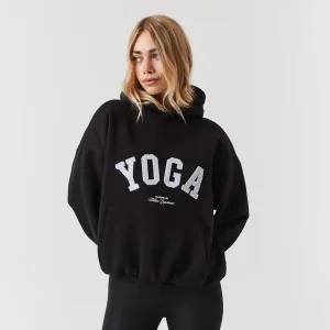 Slim Silhouette Light Jacket Yoga Hoodie | Black