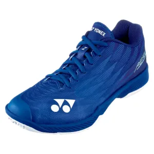 Yonex Power Cushion Aerus Z2 Men's Indoor Court Shoe (Navy Blue) Ankle Freedom