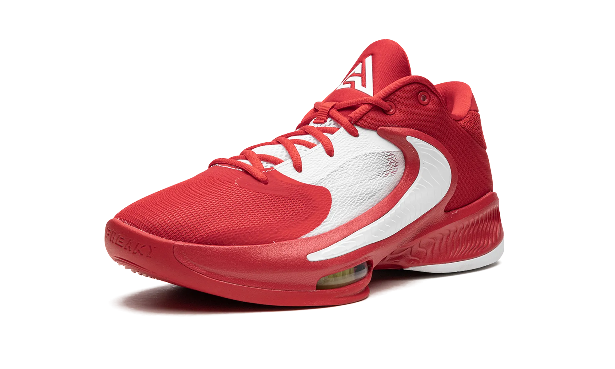 Zoom Freak 4 TB "University Red White" Motion Control Technology fixed insole shoes